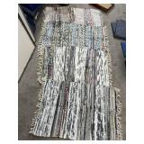 4 VINTAGE AREA RUGS