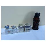 ROOSTER SALT/PEPPER HAS DAMAGE BOBBERS, AVON