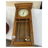 WALL CLOCK, BATTERY OPERATED, 24" H X 12 W X 5 D