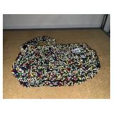 BEADED PURSE 8" X 12" W