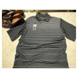 PEBBLE BEACH POLO SHIRT M, NWT, BASS SHOES SZ