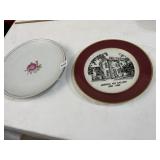 IMPERIAL ROSE PLATES