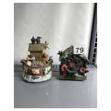 HUMMINGBIRD HOUSE AND NOAHï¿½S ARK MUSIC BOXES