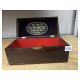 WOODEN BOX 5 H X 12 W X 6 D