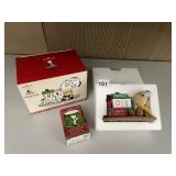 HALLMARK SNOOPY ORNAMENTS