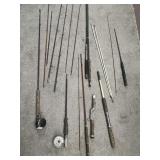 ASSORTED FISHING RODS