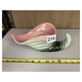 HULLS POTTERY CORNUCOPIA PLANTER