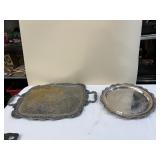SILVER PLATE TRAYS