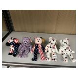 TY BEANIE BABIES WITH HANG TAGS
