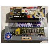 SEALED STEELERS MATCHBOX TRACTOR SET