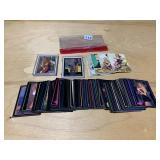 2 GIRLY CARD SETS PLUS APPROXIMATELY 100 BENCH