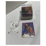 1991 FANTASY OLYM PICS CARD SET - 90 CARD SET IN