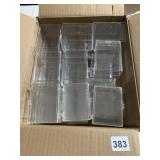 FULL BOX OF PLASTIC CARD CASES