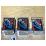 3- 1992 SUPERMAN DOOMSDAY SETS ONE SET MISSING 1,