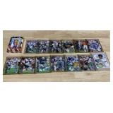 FOOTBALL CARDS, PARTIAL SET OF 12, 1993 UPPER