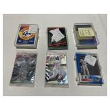 FLEER 4 COMPLETE SETS OF BASEBALL CARDS SOME HOLO