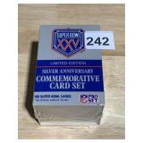 SUPER BOWL XXV LIMITED EDITION SILVER ANNIVERSARY