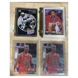 BASKETBALL CARDS: 7 INSERT CARDS PLUS TWO MICHAEL