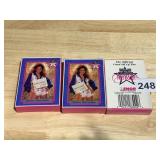 THREE SETS DALLAS COWBOY CHEERLEADER TRADING