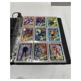 MARVEL COMICS 1990 COLLECTOR CARD SET FULL BINDER