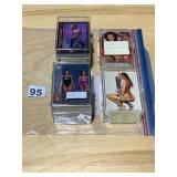 3 DIFFERENT GIRLY PARTIAL CARD SETS PLUS OVER 100