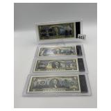 AUTHENTICATED UNCIRCULATED $2 JEFFERSON NATIONAL