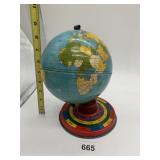 SMALL WORLD TIN GLOBE
