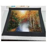 JAMES SCOPPETTONE "SCARLET AUTUMN" -SILK SCREEN"