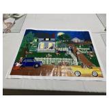 DENIELLE SPOHN MOES - "SUMMER NIGHTS" - SERIGRAPH