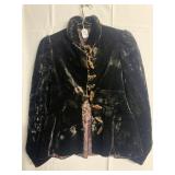 BENO AND COMPANY NEW YORK VELVET JACK WITH BUTTONS