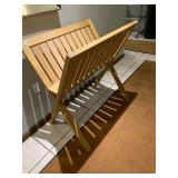 WOODEN PICTURE HOLDER 24 W X 39 H X 35.5 L