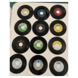 12 VINTAGE 40 FIVES INCLUDING THE VANILLA FUDGE