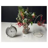 CHRISTMAS Dï¿½COR, CARDINAL CRYSTAL ON HANGER,