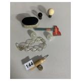 NEEDLE HOLDER, LAMP FINIAL TOPS , PATRIOTIC ACTS,