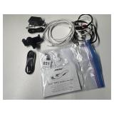 AUDIO/VIDEO CABLES, WALL PLUG, BASSTRIX CAR VENT