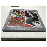 MULTI-MEDIA WITH CAN  24" X 20" FRAMED