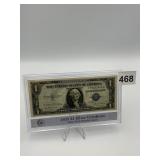 1935 $1 SILVER CERTIFICATE BLUE SEAL REGULAR