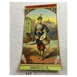 ORIGINAL BREVA, LA LIBERTAD CADDY CRATE LABEL -