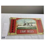 ORIGINAL 8 BELLS TOBACCO LITHOGRAPH BY A. HOEN &