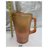 JEANETTE GLASS IRIDESCENT MARIGOLD TREE BARK