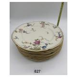 SUNNYVALE CASTLETON CHINA PLATES SET OF 6