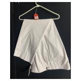 ADJUSTABLE WAIST WHITE PANTS 33 TO 35 INCH  X 30"