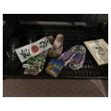 SHOES, HEAD BAND, PICTURE FRAME ETC.