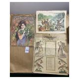 ANTIQUE PAPER ITEMS, PRINT