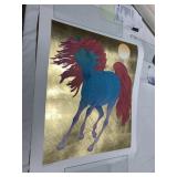 GUILLAUME AZOULAY " MONARQUE" 37" X 44.5" 330/375