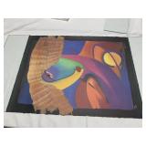 LUNZEN "SYMAI- CREATIVE SPIRIT- LITHOGRAPH 24" X