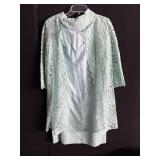 MISS THEME N Y  SLEEVELESS DRESS WITH COVER UP