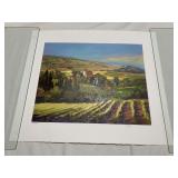 JENNIE TOMAO - "THRU THE VINEYARDS" 207/295 - 22"
