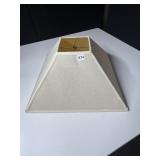 SQUARE LAMP SHADE 20" SQ. AT BOTTOM
