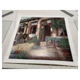 STEPHEN BERGSTROM - CAFï¿½ DE FRANCE - ON CANVAS